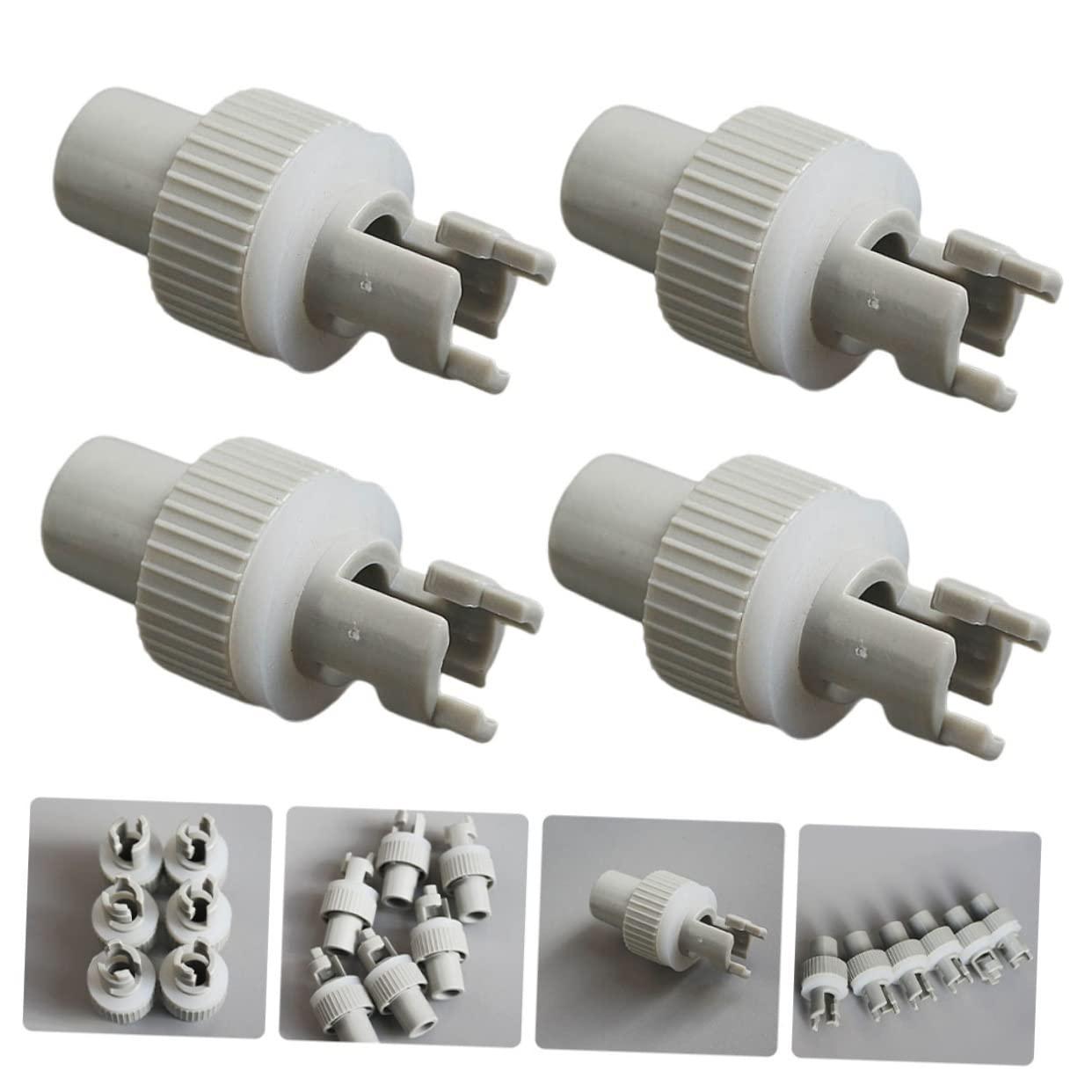 Kisangel Kisangel 4pcs Air Pump Adapters for Kayaks and Inflatable Boats Easy to Use and Portable Conversion Nozzles for Quick Inflation for Water Sports Accessories