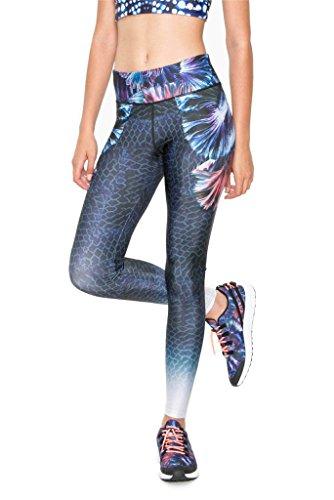 Desigual Desigual Sport Legging Atlantis 18SONK13 (Blue) (XL)