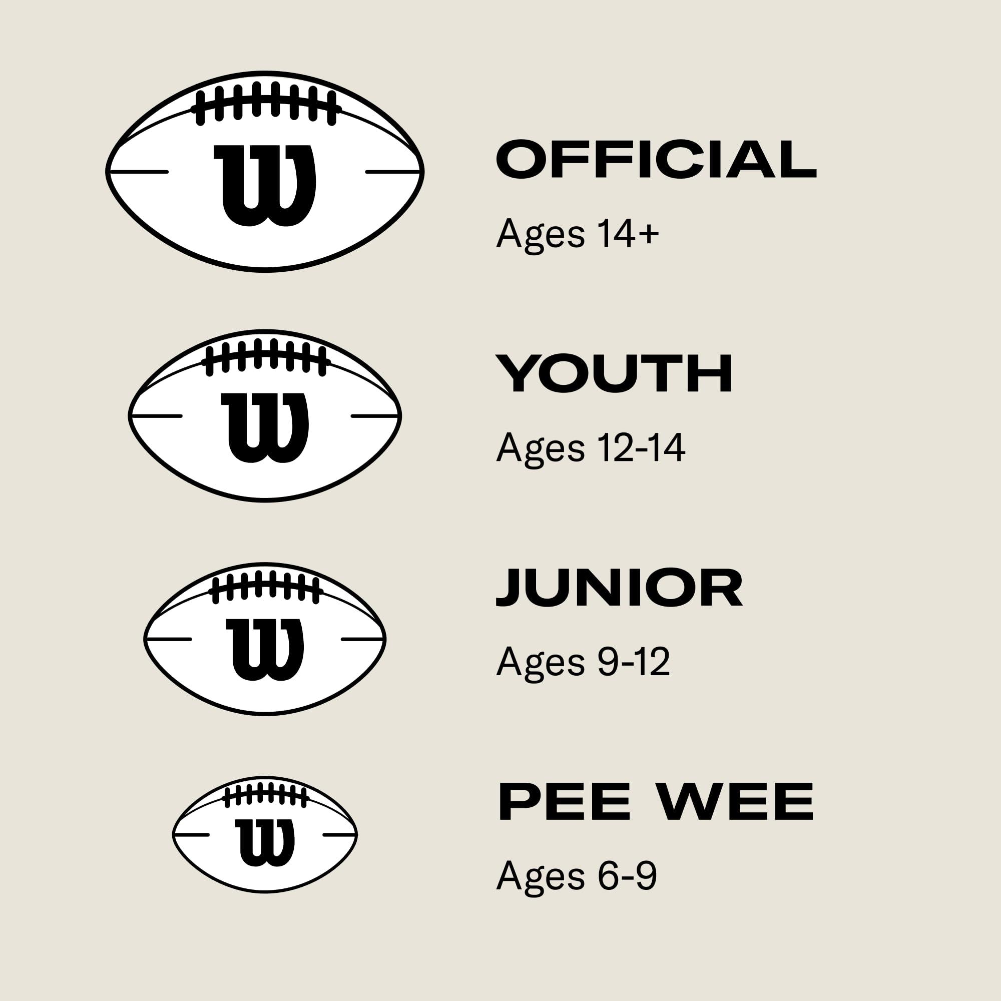 WILSON WILSON GST Leather Game Football - Official