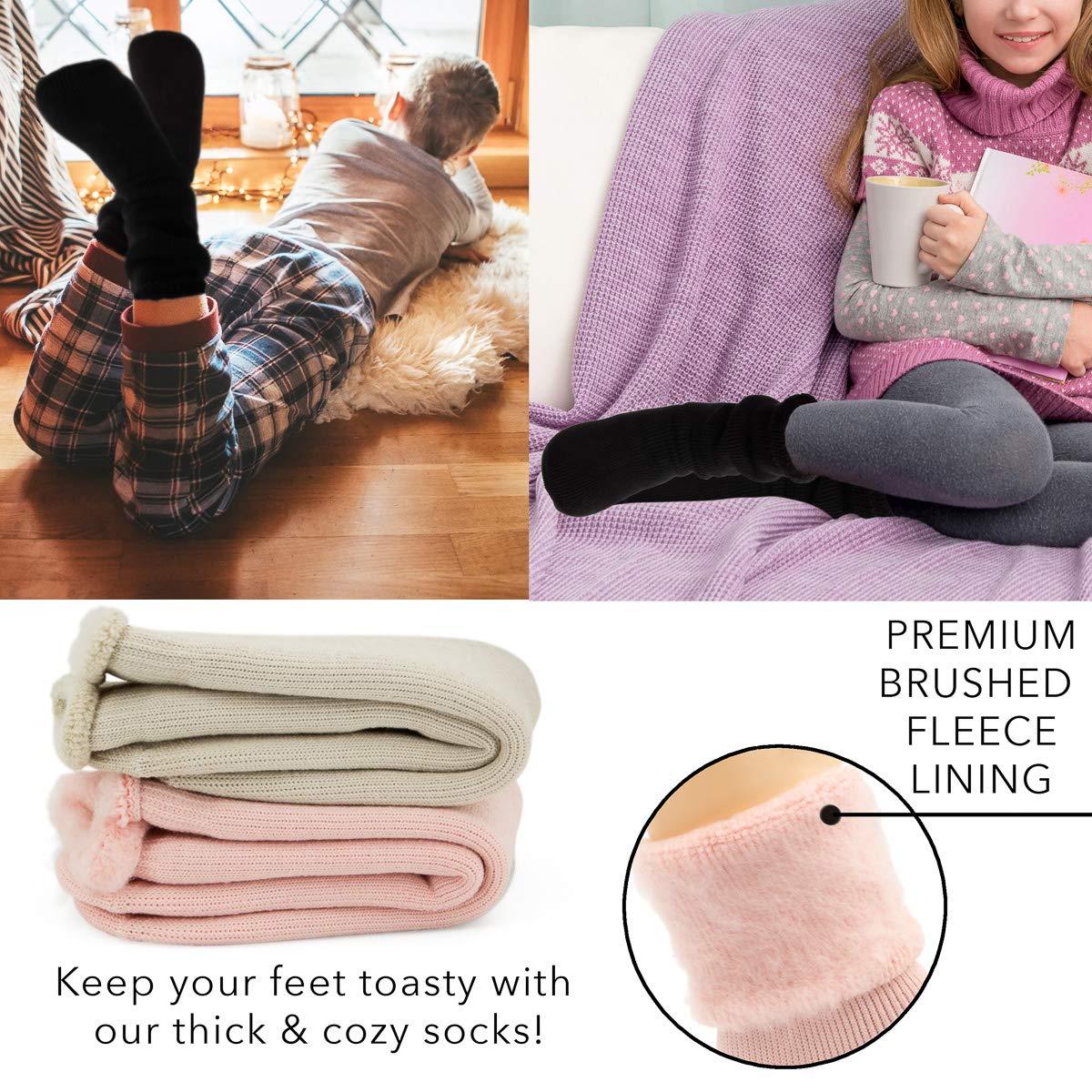 DG Hill DG Hill Thermal Socks Men - Winter Sock for Cold Weather Warm Socks - Snow Socks Thick Long Thermal Sock for Hunting