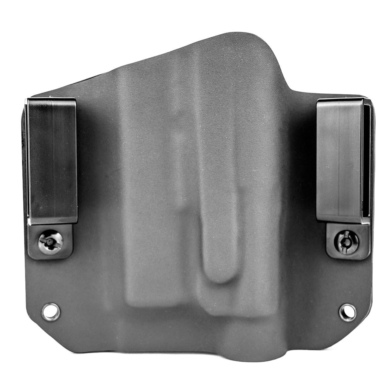 R&R Holsters OWB Olight PL-2RL BALDR, BALDR PRO Holster - Black (Right-Hand, for Walther PPX)