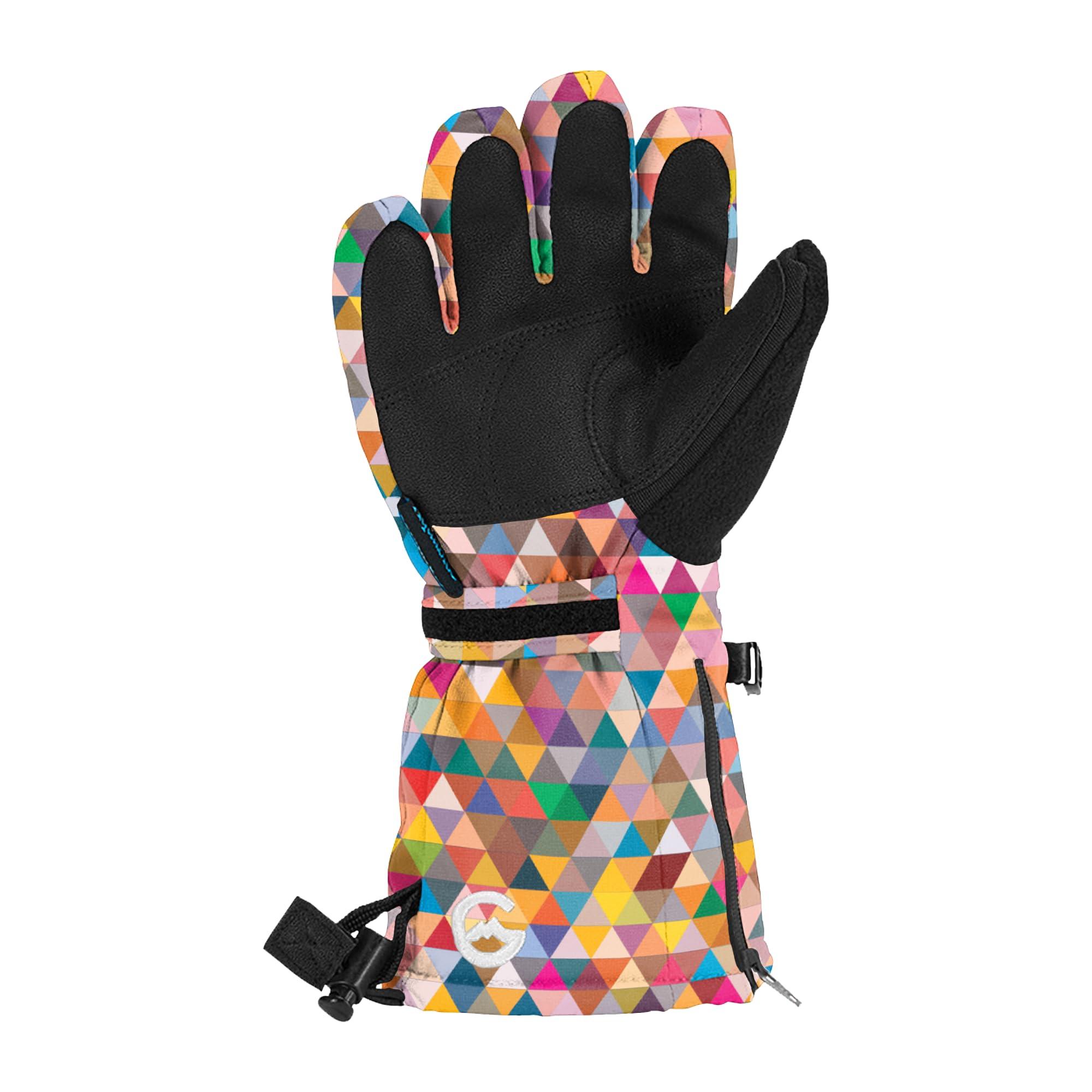 Gordini Gordini Unisex Kids' Prima Glove, Triangles, X-Small