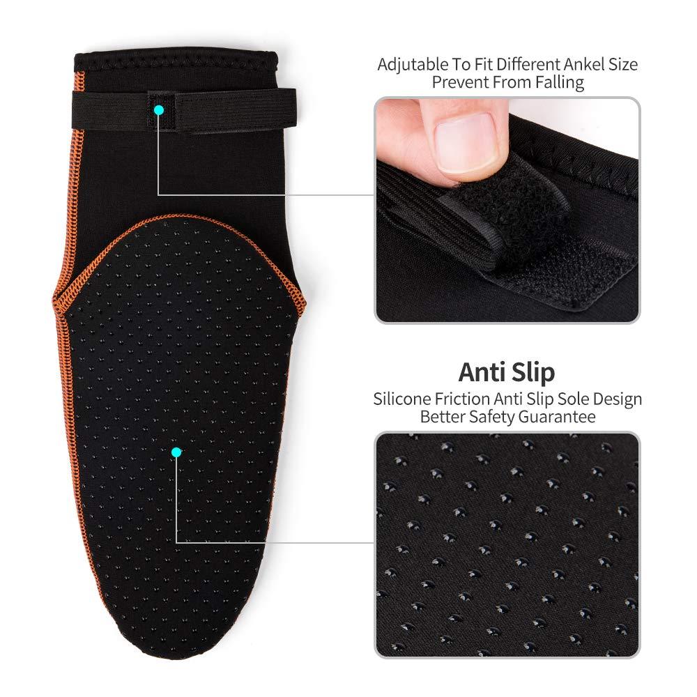COPOZZ COPOZZ Diving Socks 3mm Neoprene Beach Water Socks-Anti Slip for Snorkel Swim Youth Men Women
