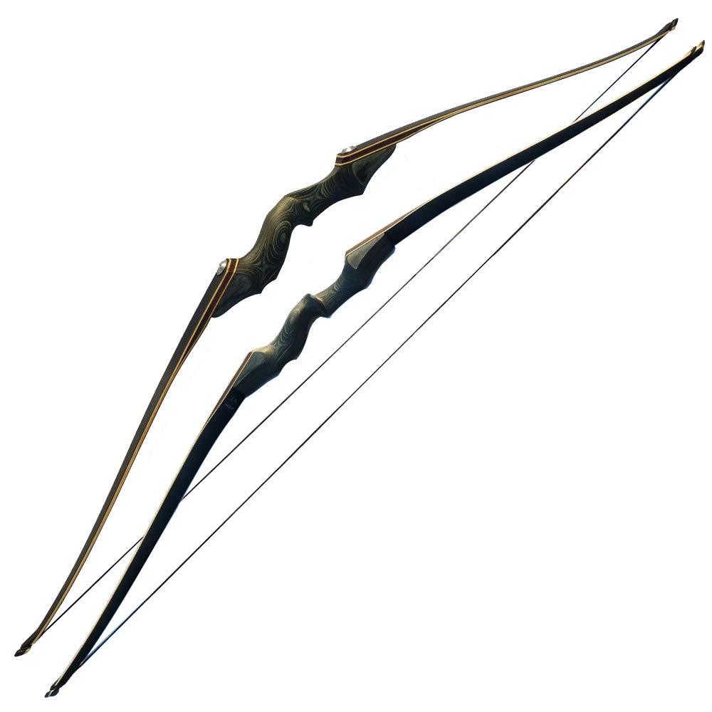 ZSHJGJR 60 Inch Archery Takedown Longbow and Arrow Set Hunting Target Recurve Bow 25-60lbs Handmade Traditional Longbow Kit for Adult Youth Beginner Right or Left Hand (Bow Left Hand, 50lbs)