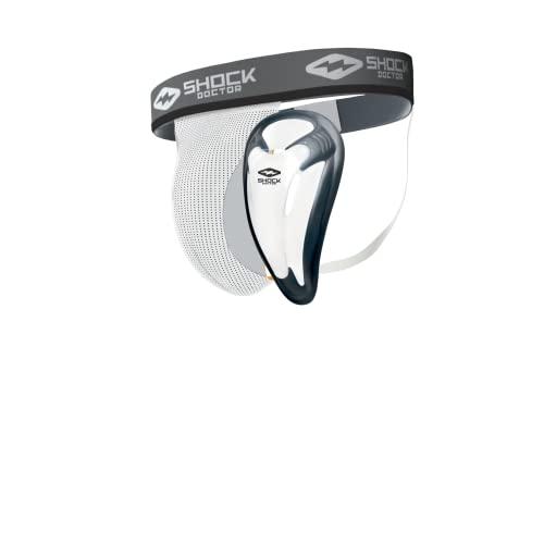 Shock Doctor Shock Doctor Jock Strap Supporter with BioFlex Cup Included - Core Protective Sports Athletic Cup - Adult