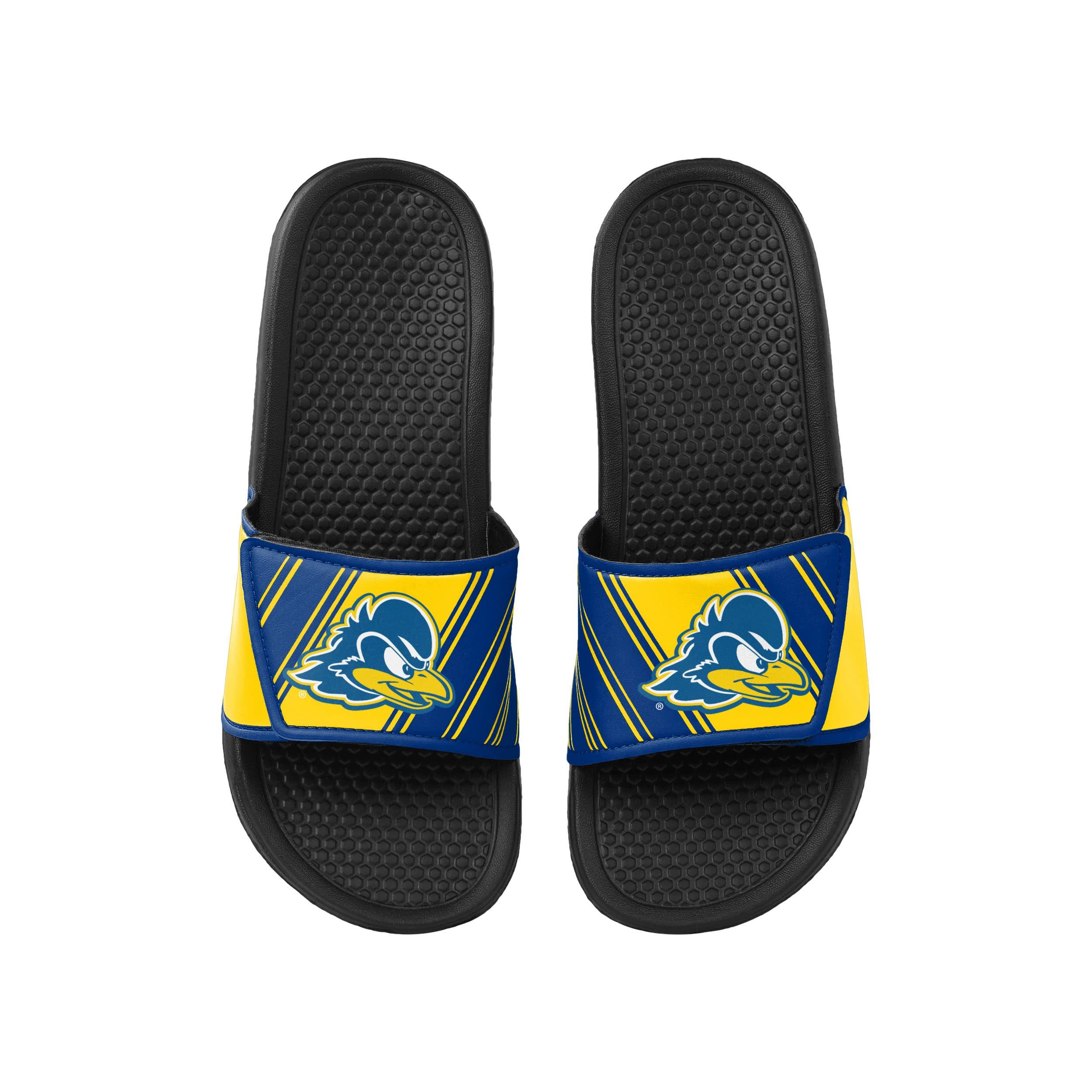 FOCO FOCO Men\'s NCAA College Team Logo Shower Sport Legacy Slide Flip Flop Sandals, 11-12