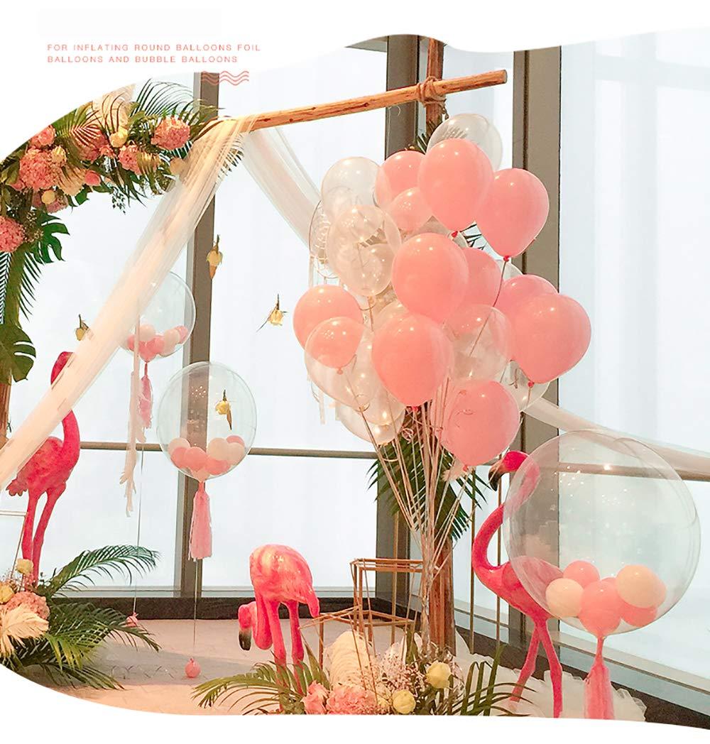 LeTkingok LeTkingok Electric Helium Balloon Inflator Helium Air Pump- Floating Balloon Inflatable Machine Helium Filler for Wedding Birthday Party