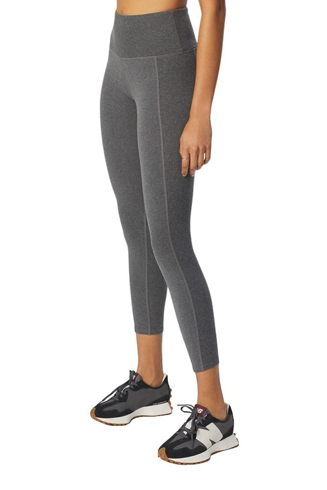 Bandier Bandier x Sincerely Jules_The Meadow Legging Medium Heather Grey-1X