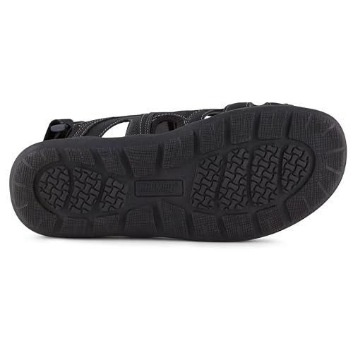 Khombu Khombu Men's Walport Sandal, Black, 13