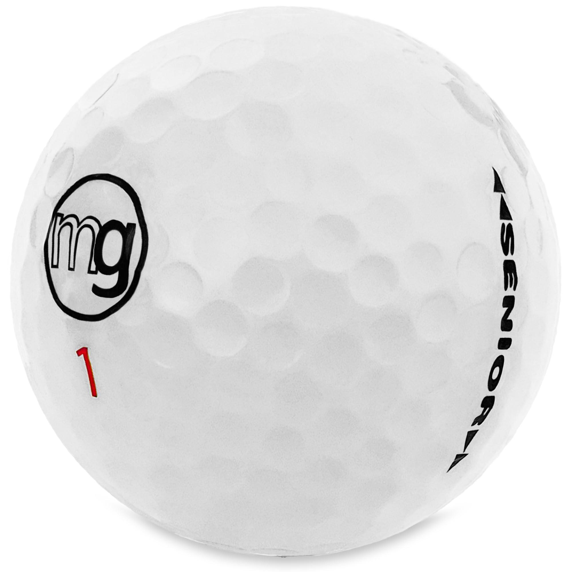 MG Golf MG Golf Balls Senior Longest with Speed, Distance, & Maximum Enjoyment (1-Dozen)
