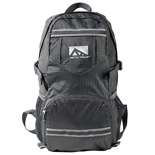 Franklin Sports Franklin Sports Arctic Trails Lightweight Packable Durable Travel Hiking Backpack Daypack Outdoor Compact Foldable Design