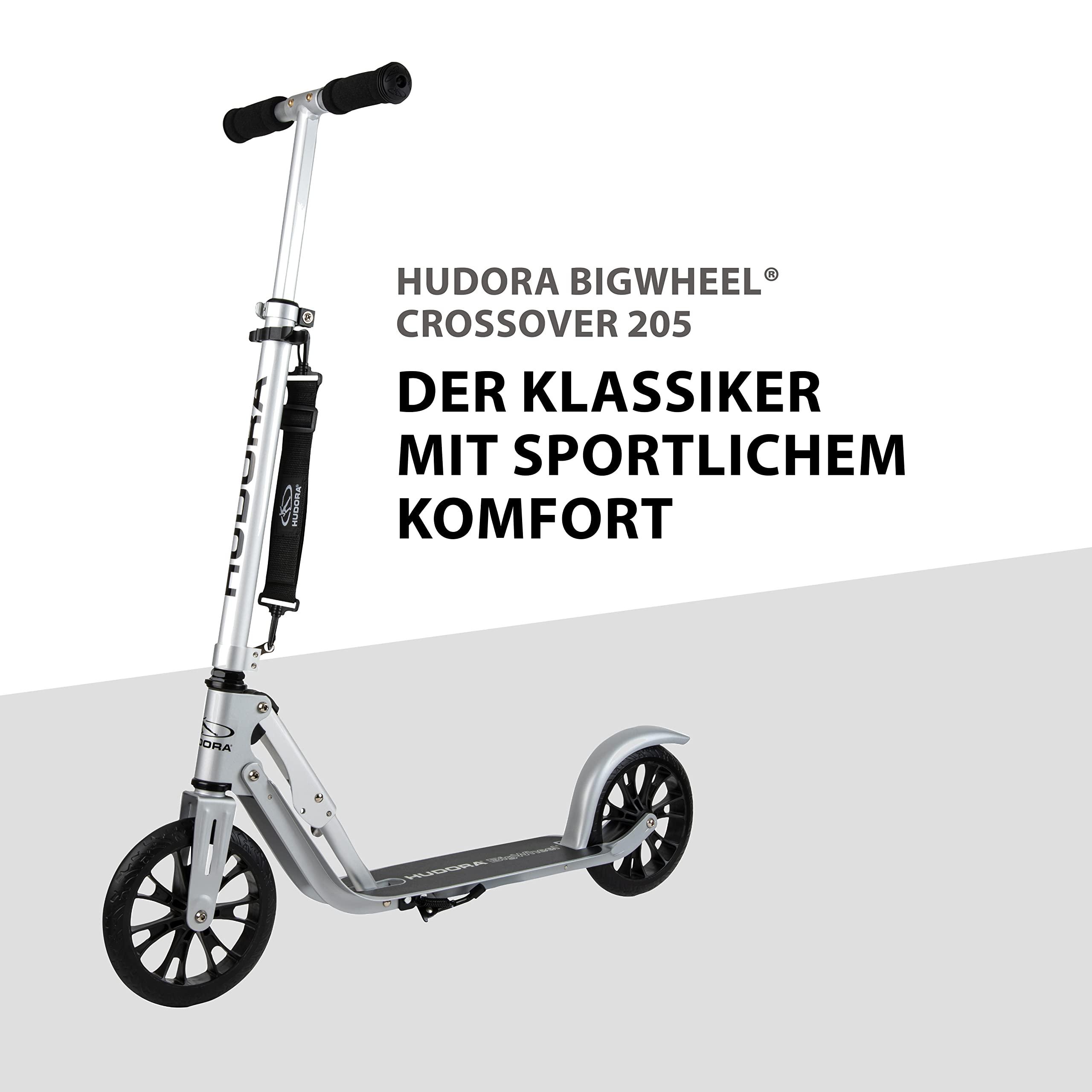 HUDORA HUDORA BigWheel 205 The Original with RX Pro Technology Folding City Scooter