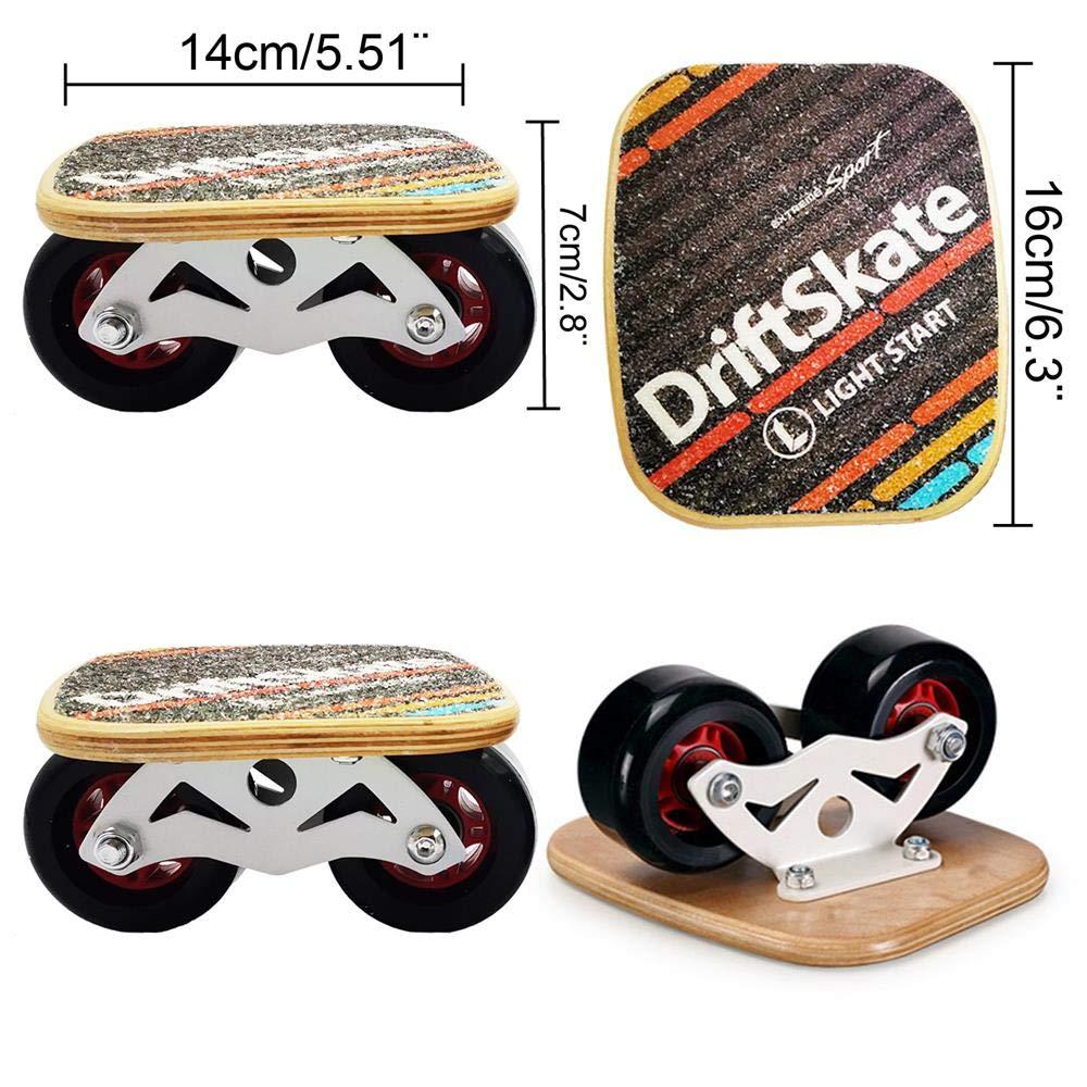 EASY BIG EASY BIG Thrilling Outdoor Freeline Skates with Drift Plate - Smooth and Durable PU Wheels and ABEC-9 Bearings - Enjoy Skating Fun and Challenge Your Limits