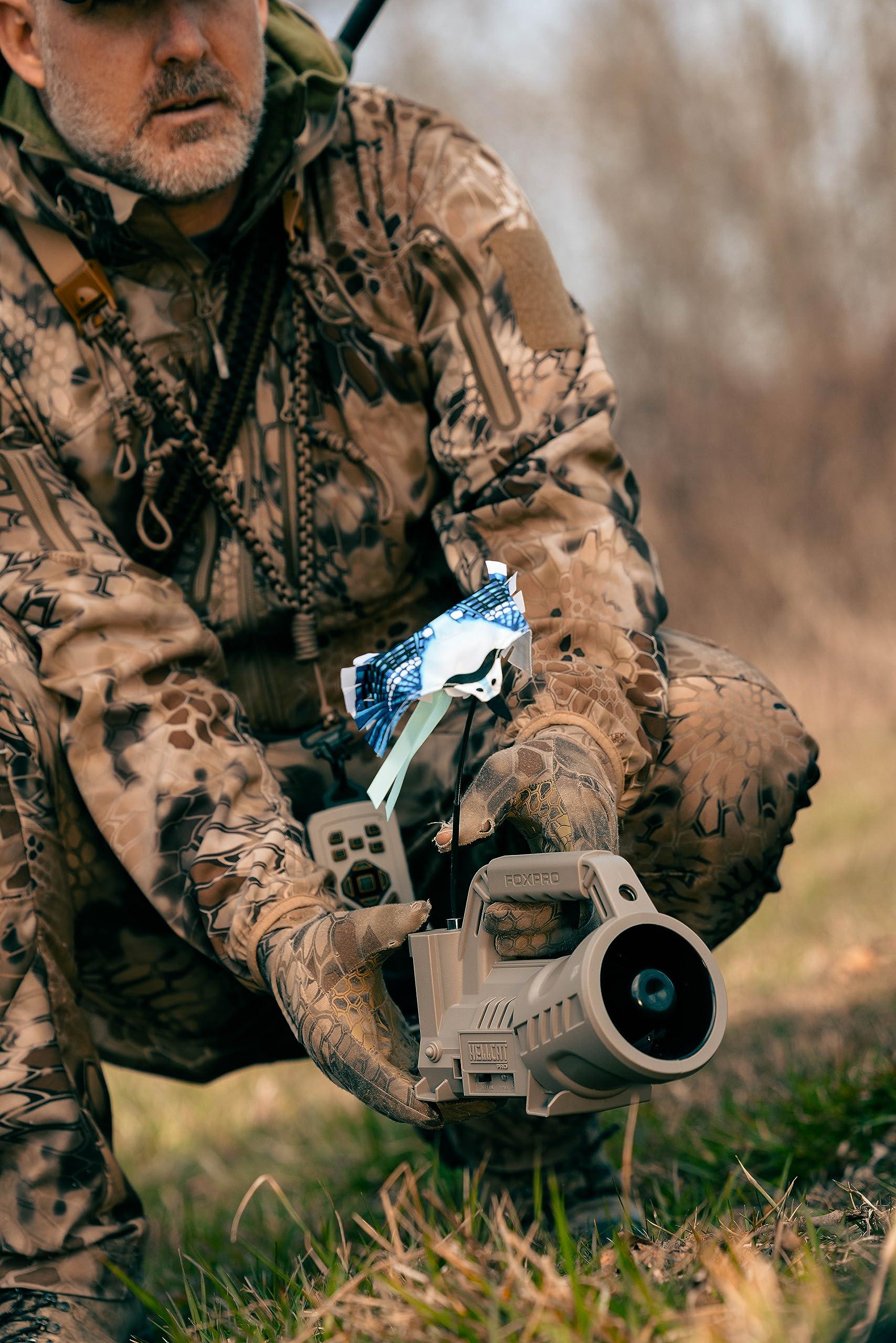 FOXPRO FOXPRO Hellcat PRO American Made Electronic Predator Call Remote Operated and Programmable Coyote, Fox, Hog Call for Hunting