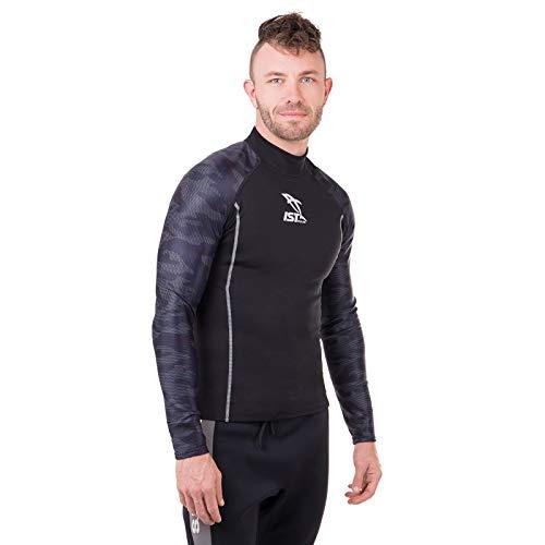 IST IST 2mm Neoprene Wetsuit Shirt | Rashguard Top for Surfing, Diving and Kayaking (Medium)