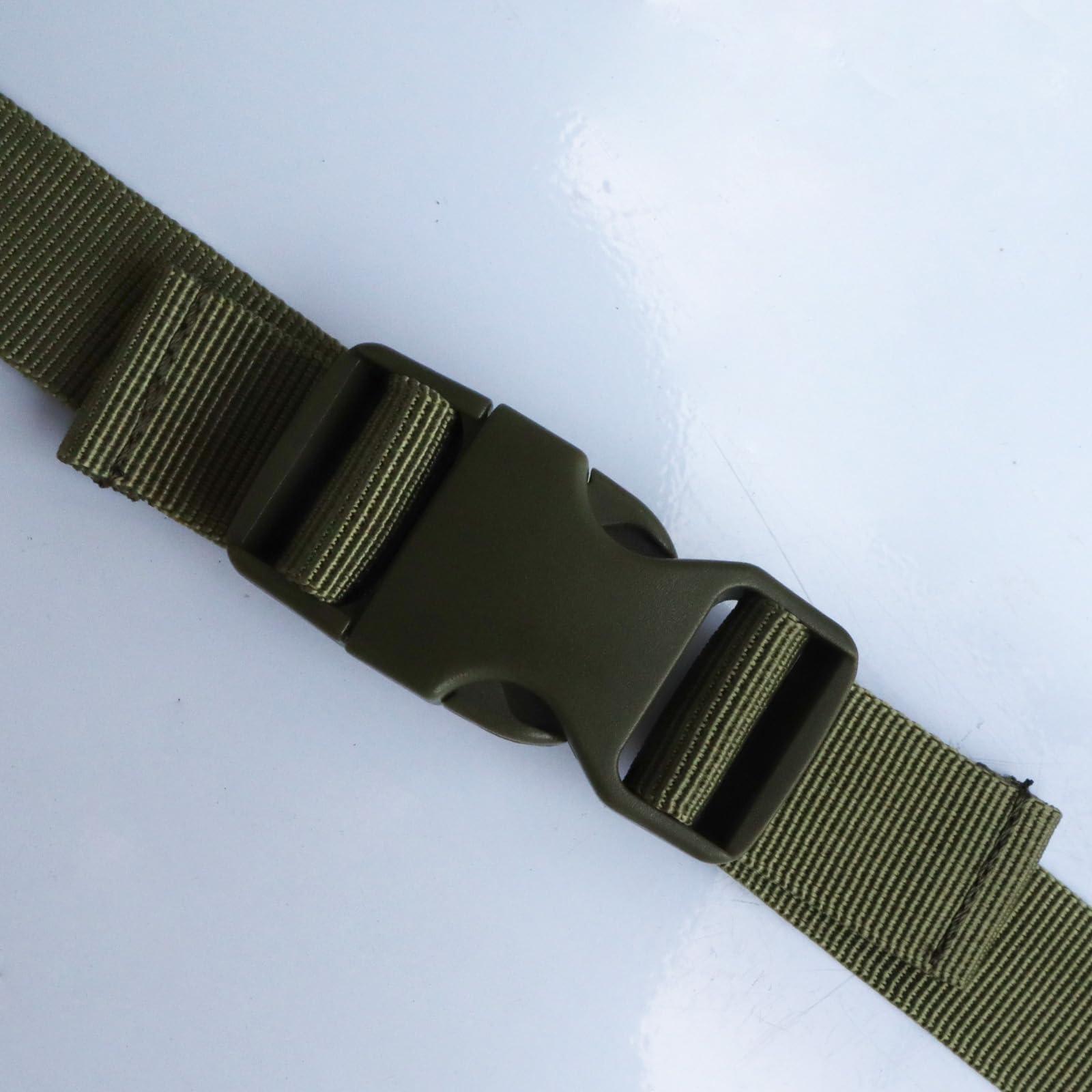 ONE WVW PIN ONE WVW PIN Backpack Chest Strap for Adults and Kids, 2 Set Sternum Straps for Backpacks, Adjustable Outdoor Backpack Accessories w.Quick Release Buckle for Hiking Climbing Riding running (Khaki)