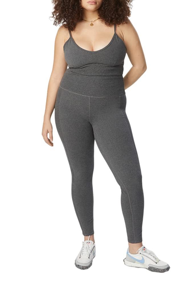 Bandier Bandier x Sincerely Jules_The Meadow Legging Medium Heather Grey-1X