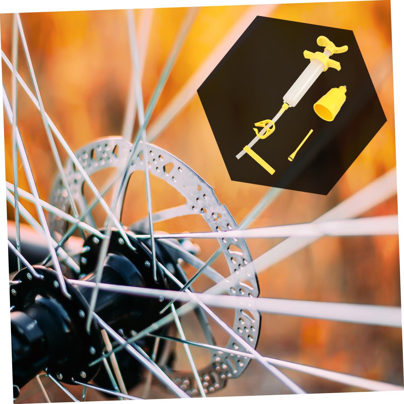 BESPORTBLE BESPORTBLE 1 Set Oil Pan Oil Change Tool Air Bike Mineral Bicycle Brake Bleeding Tools Bike Brake Oiling Tools Bicycle Brake Bleed Kit Disc Brake Bleed Tools Bike Bleed Kit Plastic