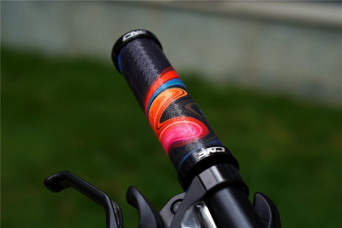 Chooee Chooee Silicone Bicycle Grips,Lock on Silica Gel Mountain Bike Handlebar Grips for MTB