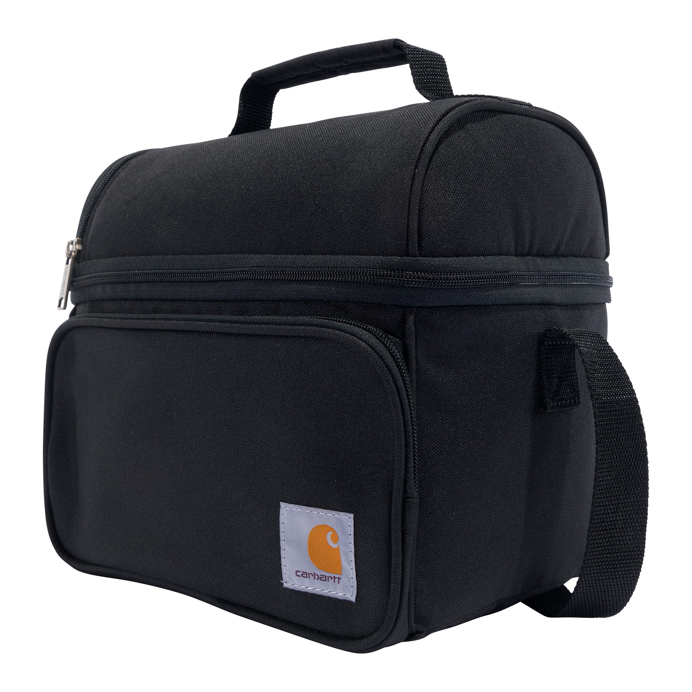Carhartt Carhartt Camping Cooler, Worksite Lunchbox, Soft Shell Cooler for Construction Sites, Work and Everyday Use Cooler, Black