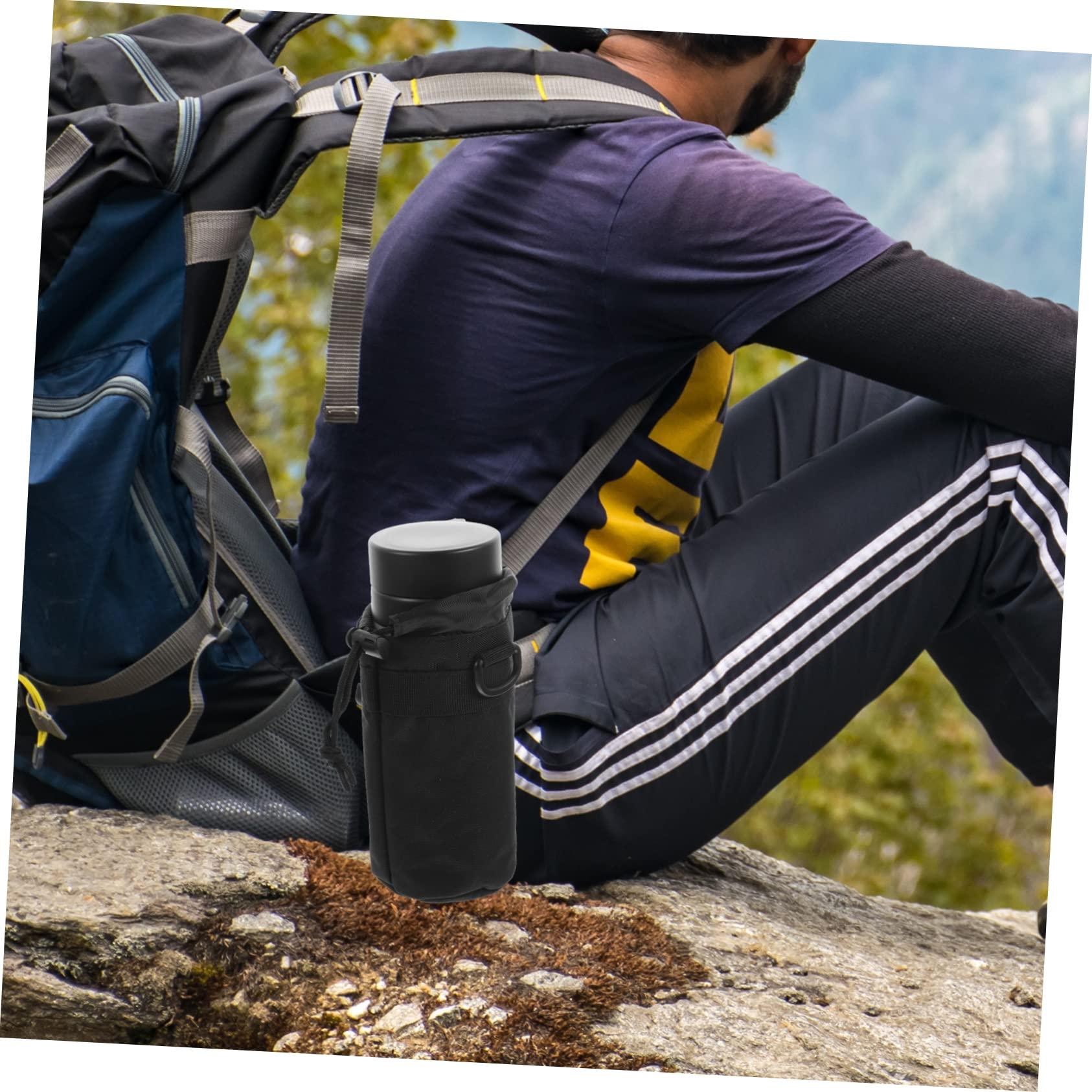 BESPORTBLE BESPORTBLE 2pcs Portable Water Bottle Bag Collapsible Water Bottles Water Jugs Bottle Rack Hot Water Sleeve Holder Bottle Sleeve Water Bottle Cover Cup Cover Juice Bottle Cover Oxford Cloth
