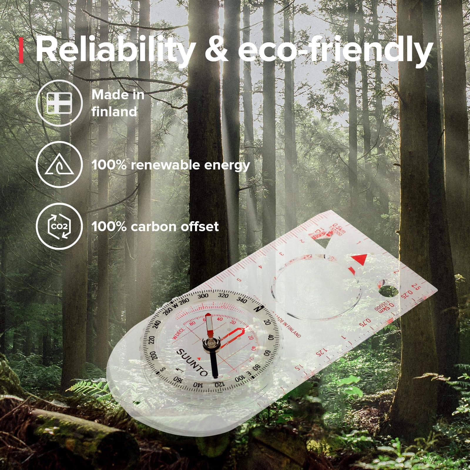 SUUNTO SUUNTO A-30 NH USGS Compass, Black