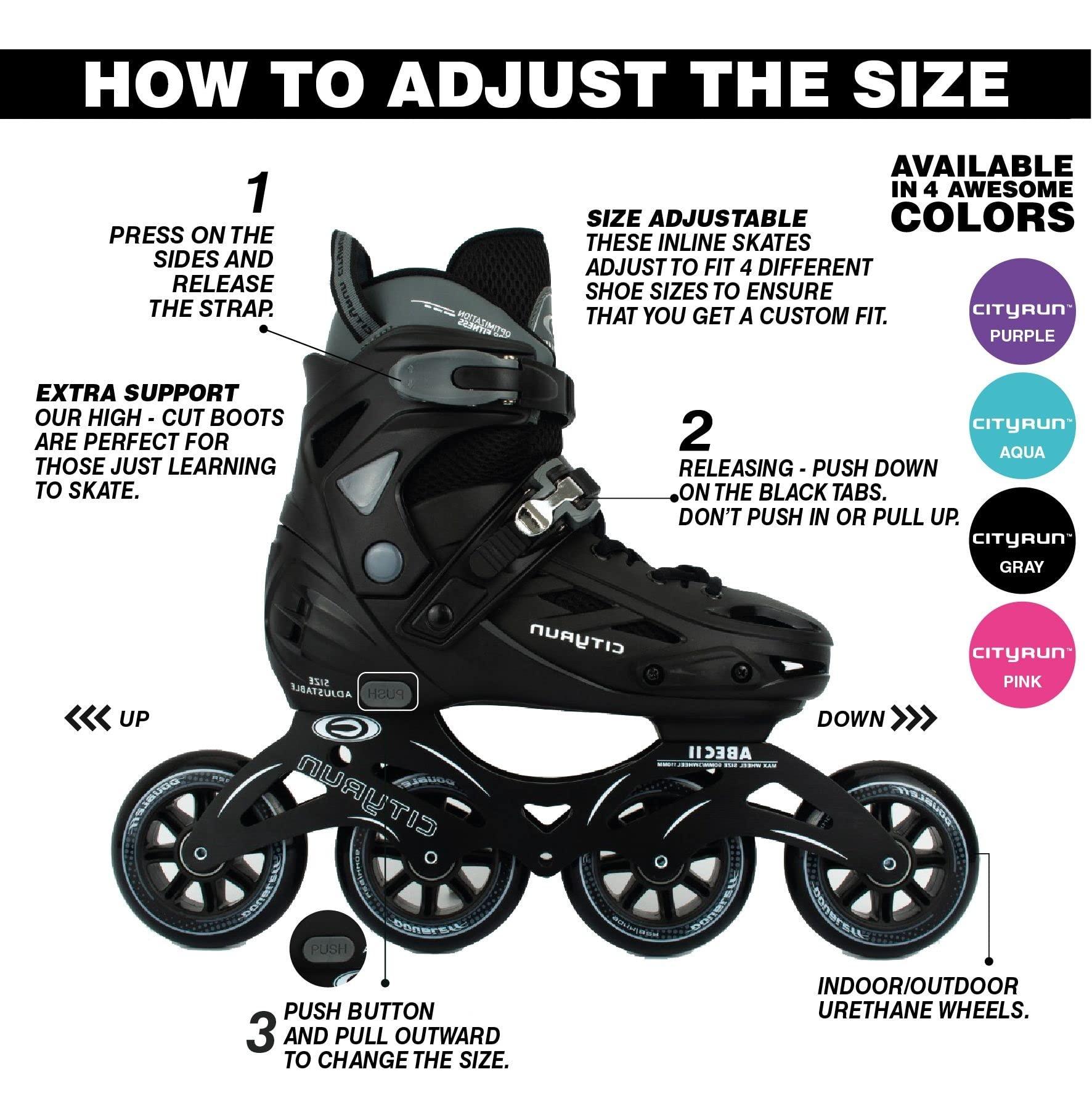 CITYRUN Cityrun Adjustable Inline Skates