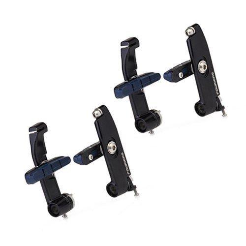 Fouriers Fouriers BR-S005 Direct Mount Aero V-Brake Set, Front and Rear, for Giant Propel, Black, DS1100
