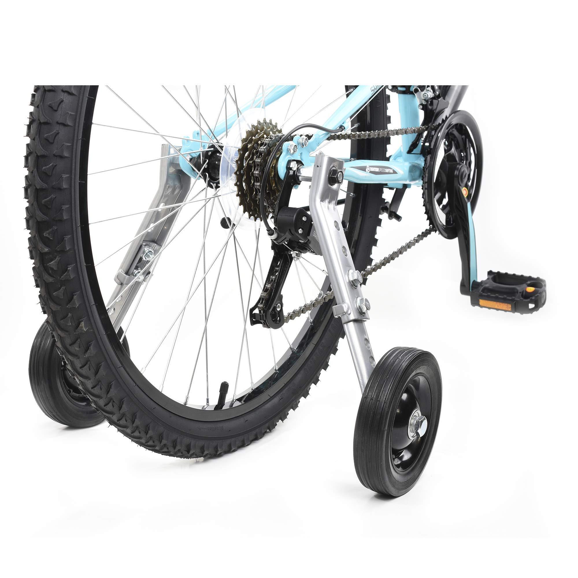 FXXX Adult Heavy-Duty Adjustable Training Wheels for 24-29 Inch Bicycles - Perfect for Safe Learning and Smooth Rides!