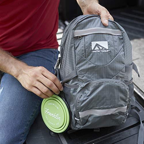 Franklin Sports Franklin Sports Arctic Trails Lightweight Packable Durable Travel Hiking Backpack Daypack Outdoor Compact Foldable Design