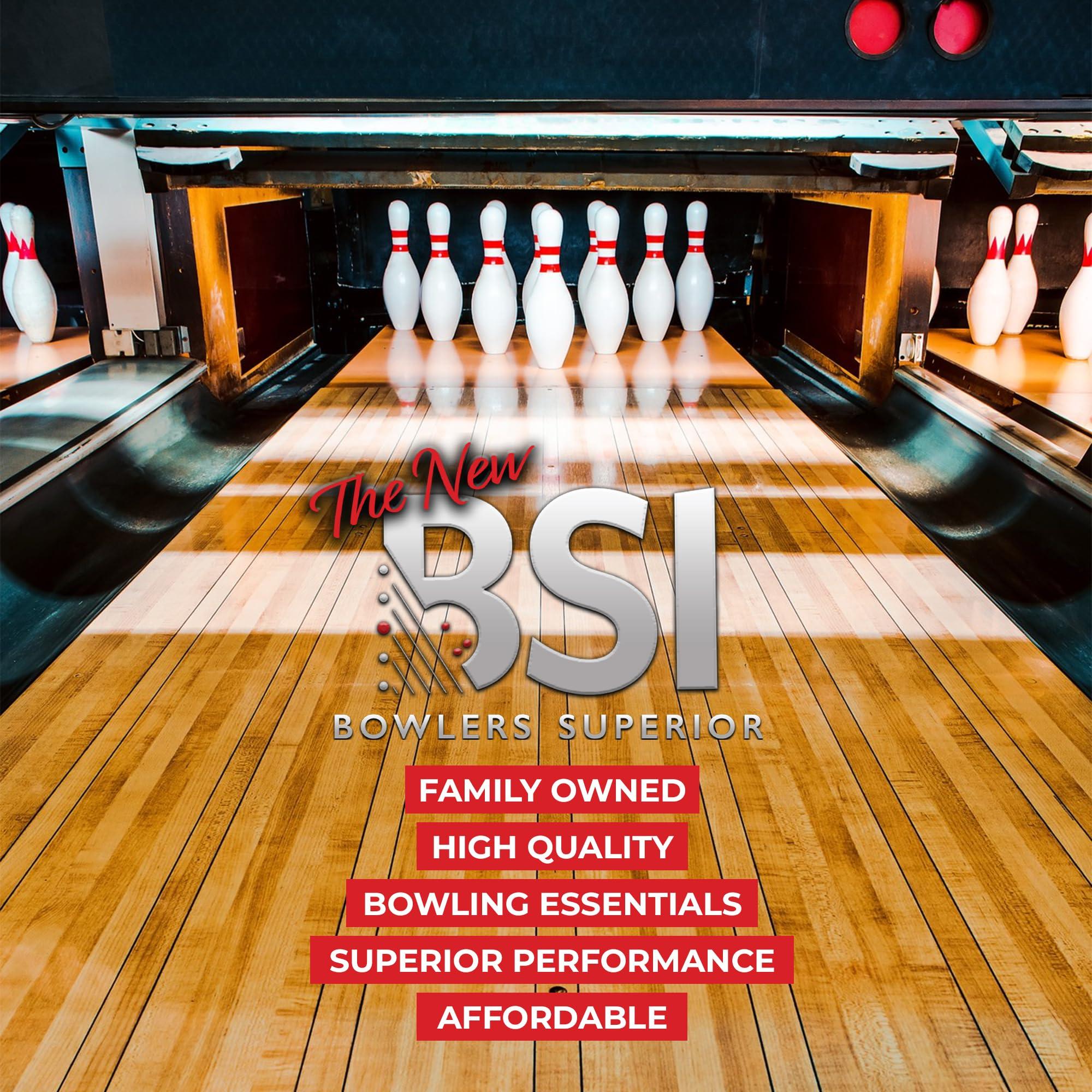 BSI BSI Women\'s 460 Classic Bowling Shoe - Lightweight Shoes with Cushioned Support for Women, Purple & White, Size 11