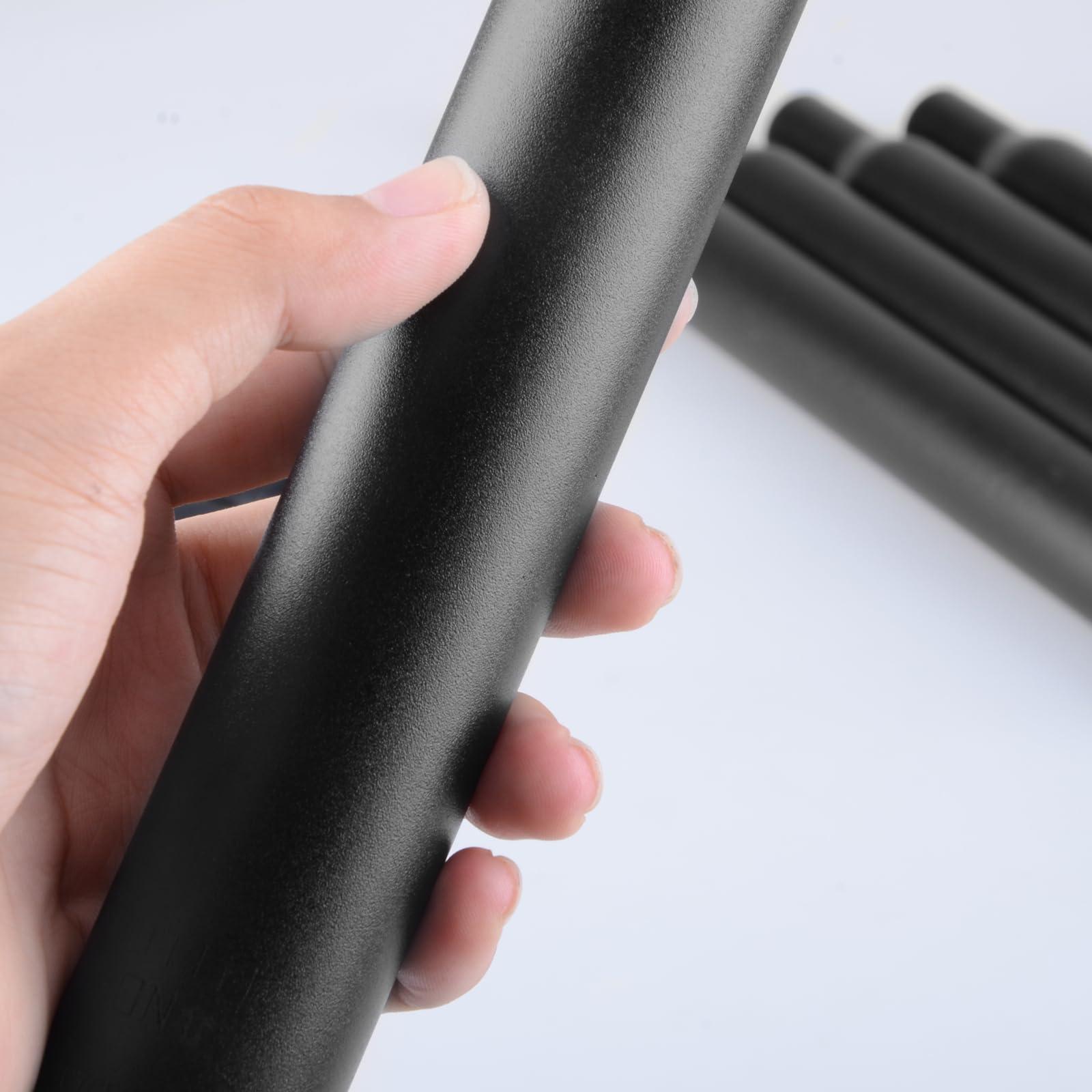 TRIWONDER TRIWONDER Bike Seat Post 25.4mm 27.2mm 28.6mm 30.4mm 30.8mm 31.6mm Aluminum 350mm Length Alloy Saddle Pole Bike Seatpost Seat Tube Bicycle Seat Post (Black, 30.8mm)