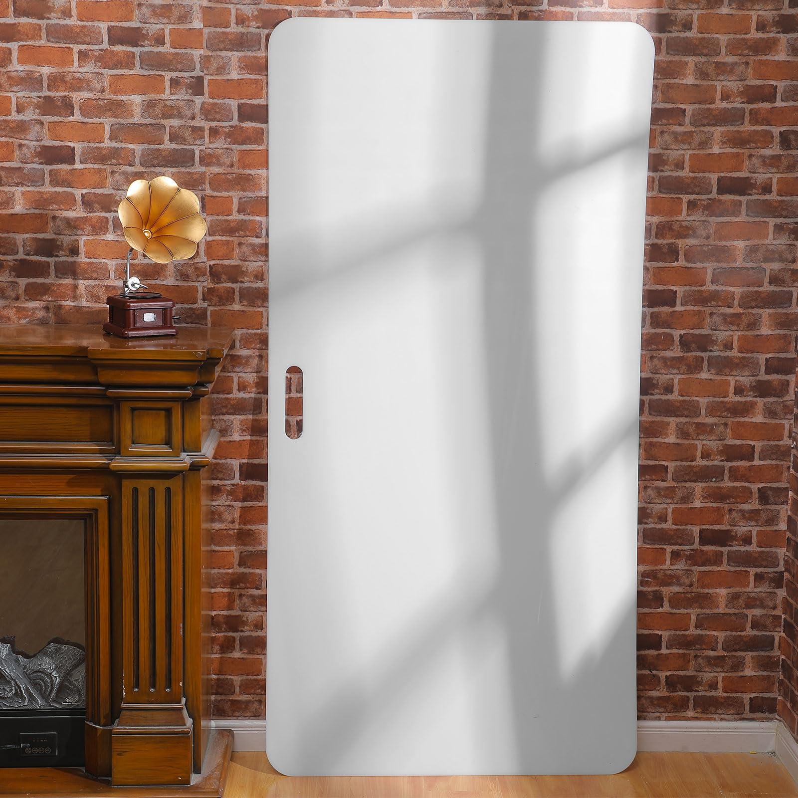 Timgle Timgle 30"x60" Hockey Shooting Pad Heavy Duty Synthetic Ice Mat for Stick Handling, Passing & Shooting Practice Simulates Real Ice Surface, Portable & Weatherproof Off-ice Training for Street Hockey