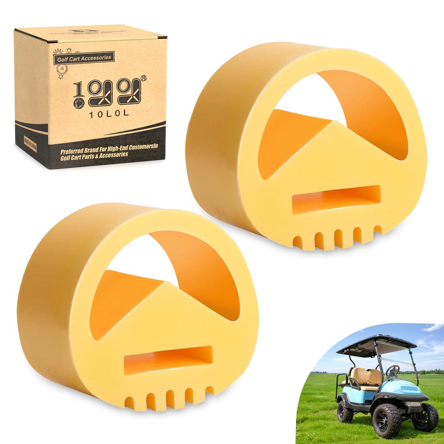 10L0L 10L0L 2 Pack Motor Mount Vibration Dampener Engine Snubber for Club Car DS Gas 1984-up and Precedent Gas 2004-up Golf Cart, Replace OEM 1012164 1025403-01
