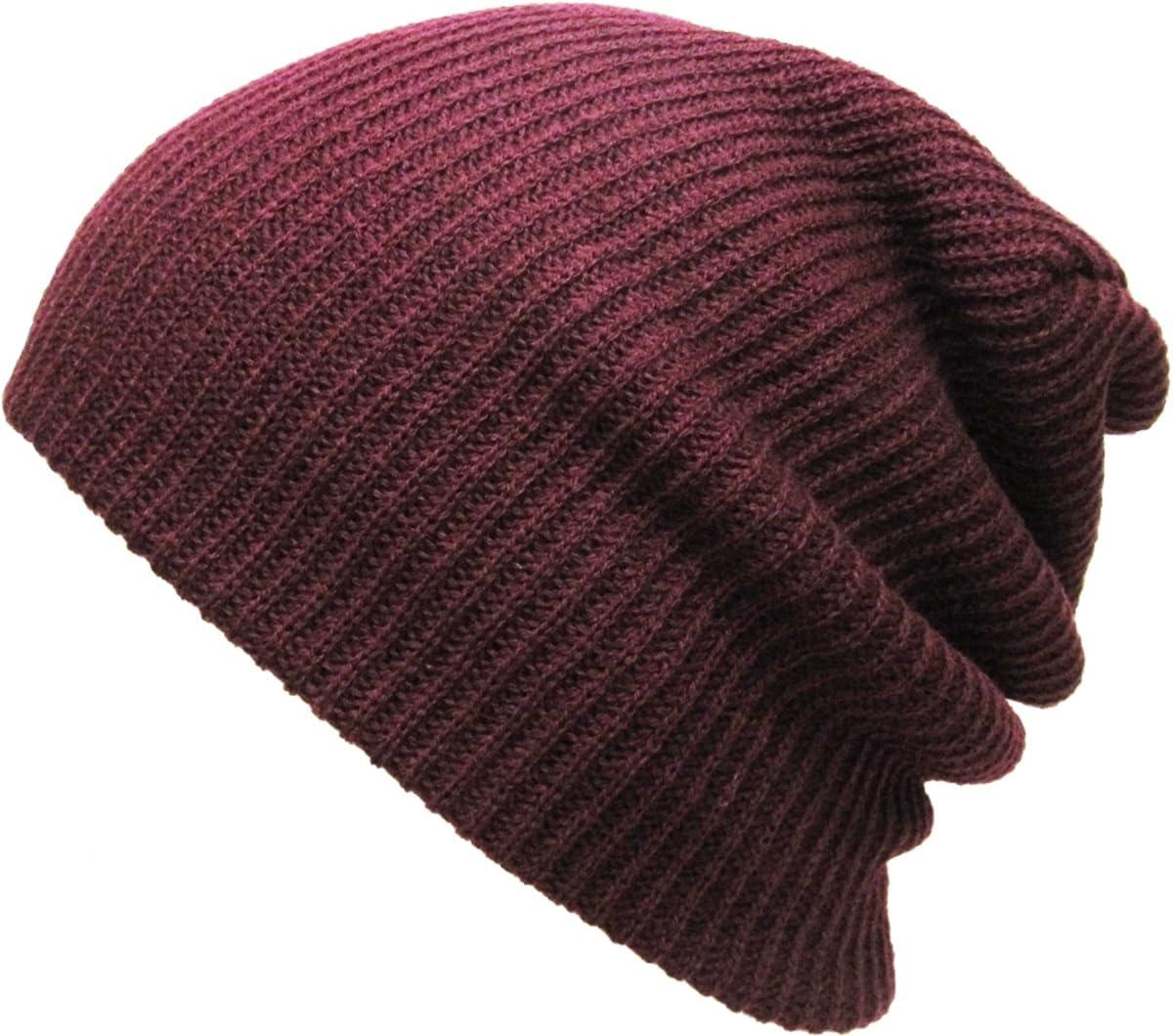 KBETHOS KBW-12 BUR Comfortable Soft Slouchy Beanie Collection Winter Ski Baggy Hat Unisex Various Styles