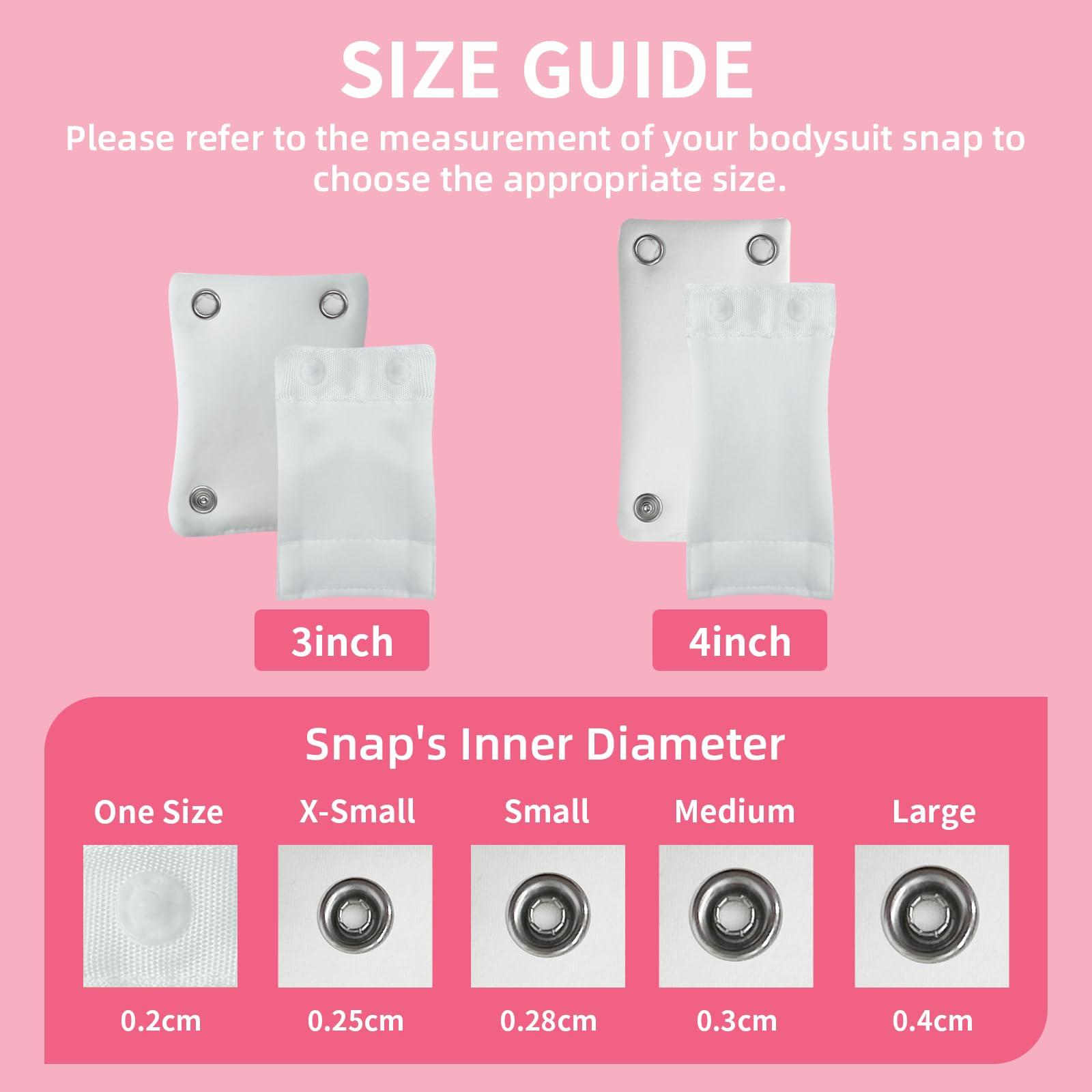 Liebster Liebster Women's Shapewear Bodysuit Extender - Plastic and Metal Snaps for Adjustable Fit & Comfort