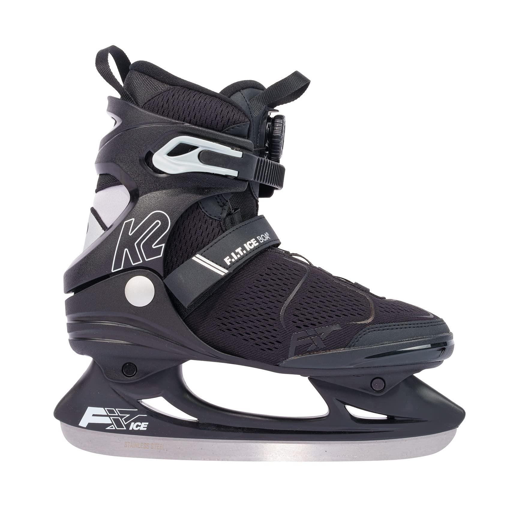 K2 K2 F.I.T. Ice Boa Mens Ice Skates 2022 - Gray / 6.5