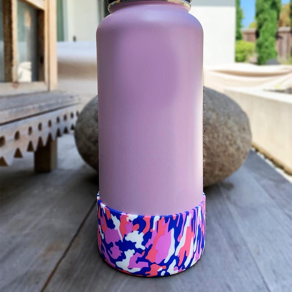 UZBL REUZBL Protective Silicone Bottle Boot for Owala FreeSip 40 oz, Hydro Flask 32-40 oz, Iron Flask, Takeya, Thermoflask, and Similar Wide Mouth Water Bottles, Protective Bottle Accessory