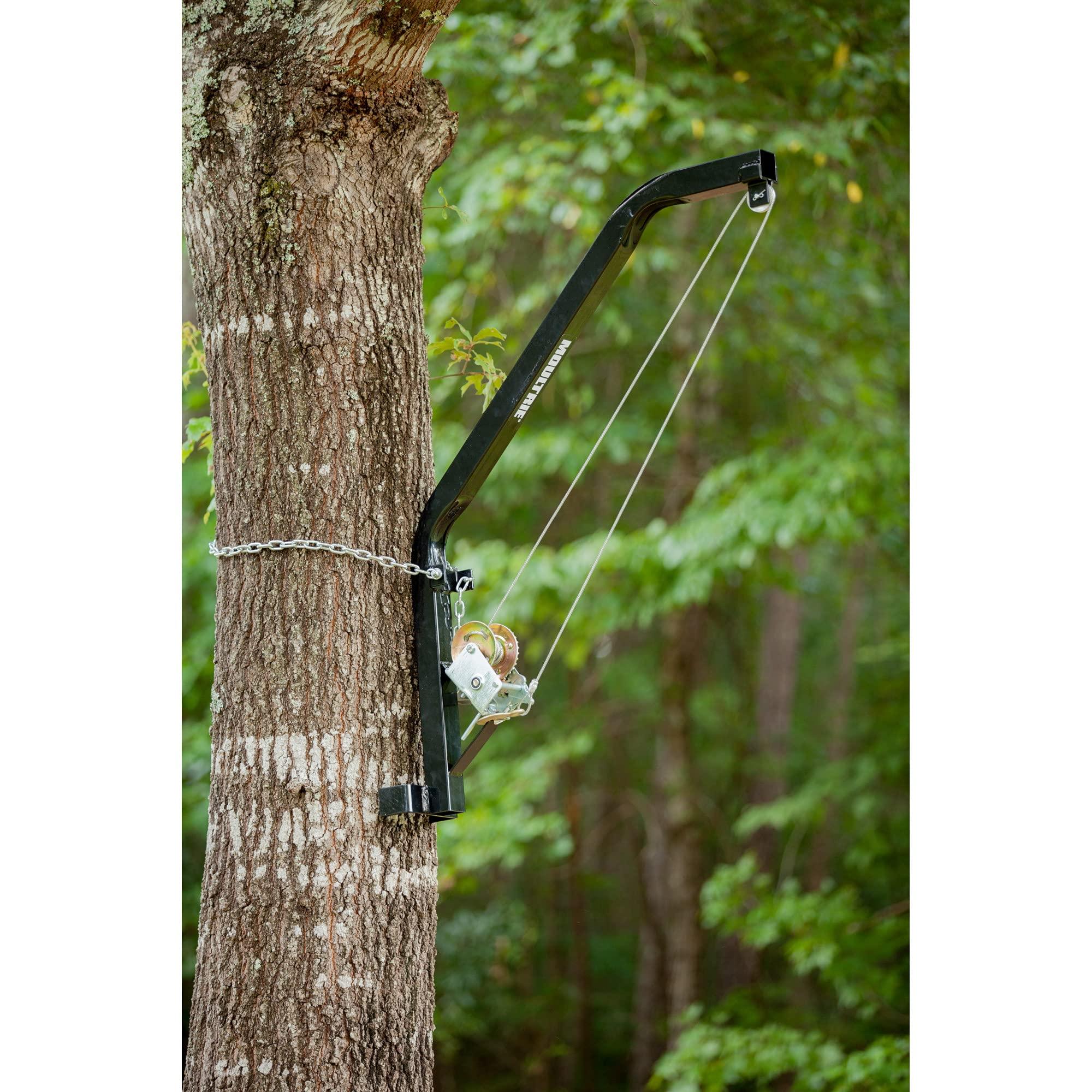 Moultrie Moultrie Hanging Feeder Hoist | Chain-and-Bracket Design | 300 lb. Capacity