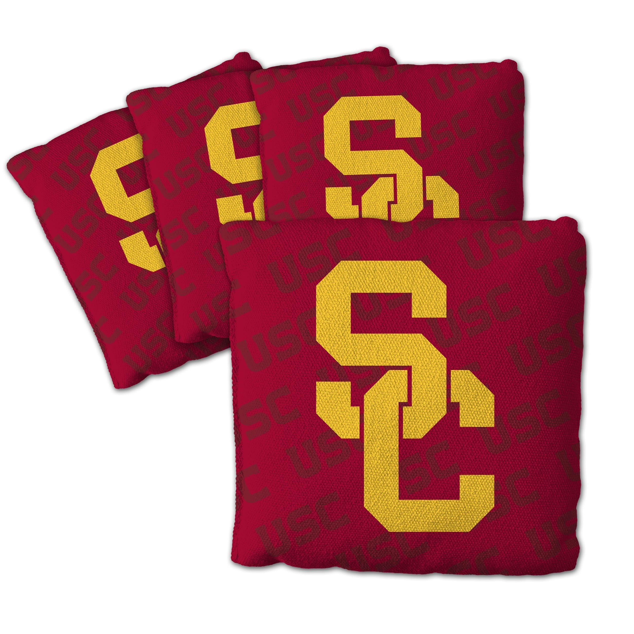 YouTheFan YouTheFan NCAA USC Trojans Cornhole Bags - 4PK - Red