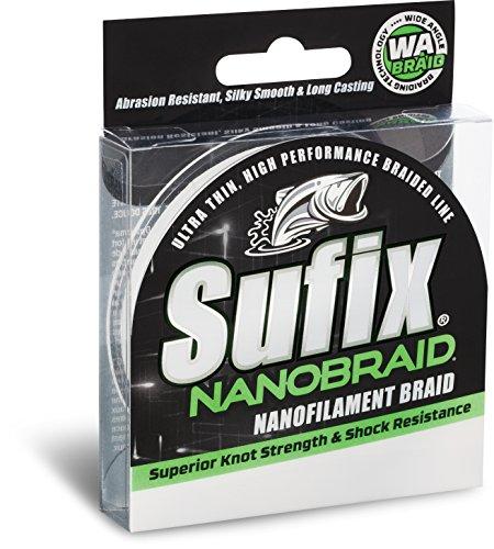Sufix Sufix NanoBraid 6 lb Low-Vis 690-006G: NanoBraid 6 lb Low-Vis Green, one Size