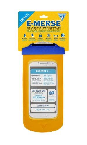 Seattle Sports Seattle Sports E-Merse Original Waterproof Case, Yellow, X-Large