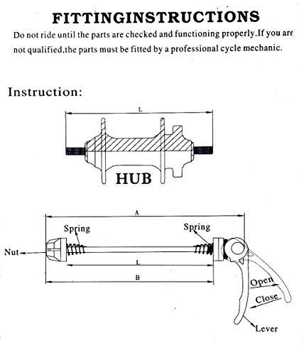 Wileosix Wileosix Quick Release Skewer Set - Front & Rear