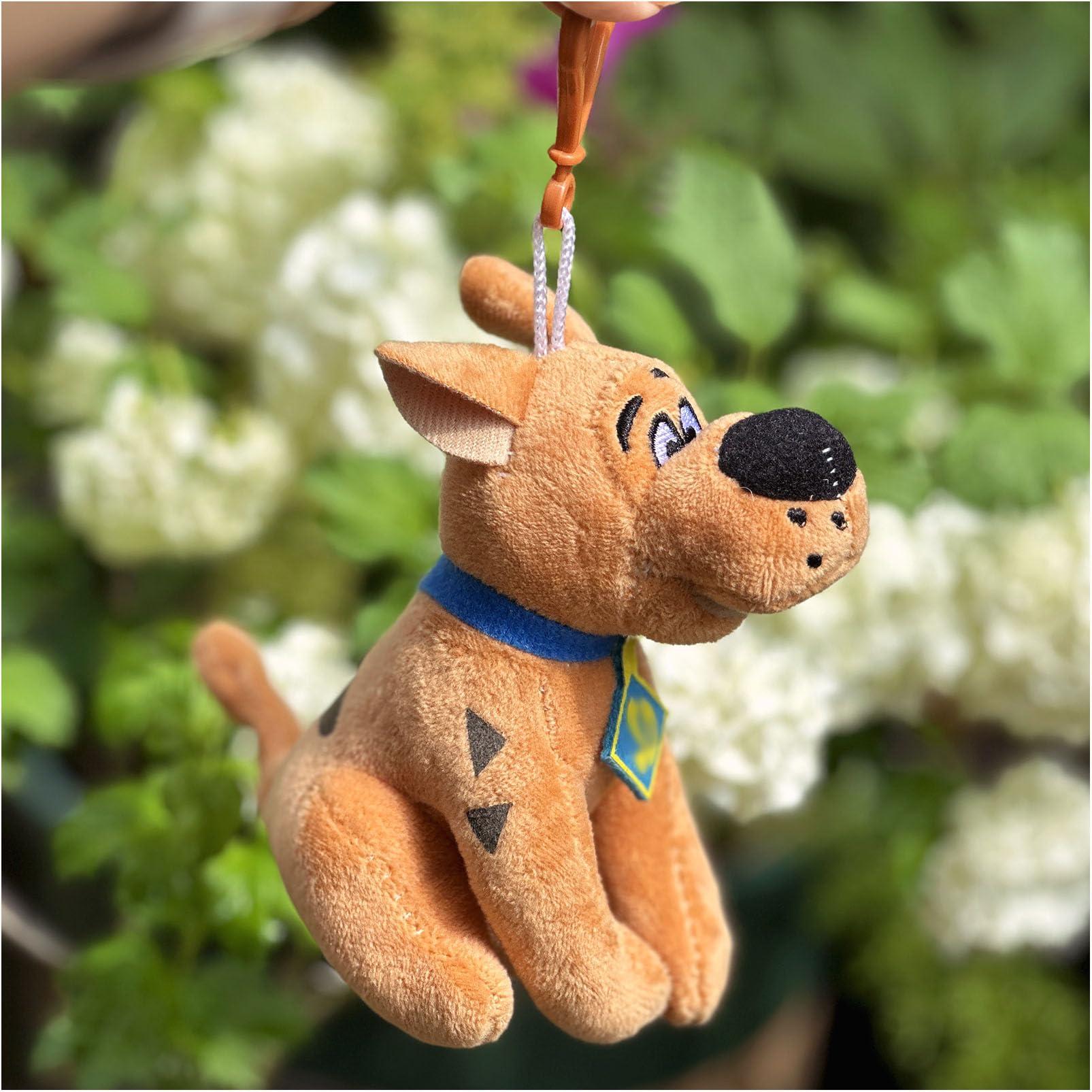 Giliger Giliger Scoooby Doo 6 Inches Plush Keychain for Bag Backpack Stuffed Animal Dog Gift Stocking Stuffers for Kids Teens