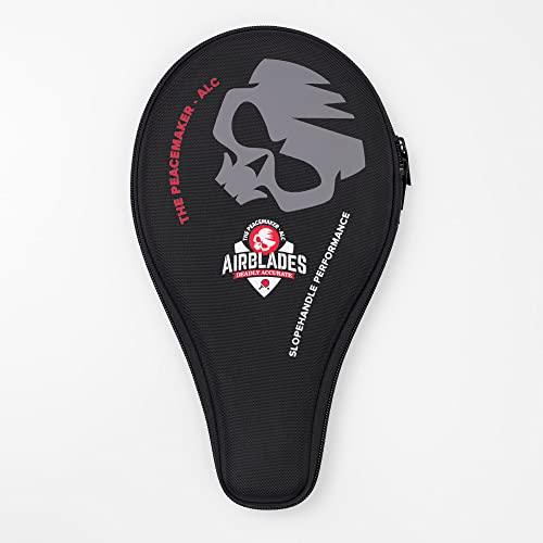 AirBlades AirBlades The Peace Maker ALC - Professional Ping Pong Paddle - Carbon Fiber Table Tennis Racket Producing Maximum Spin & Control for All Levels - Hard Carry Case & Ergonomic Handle.