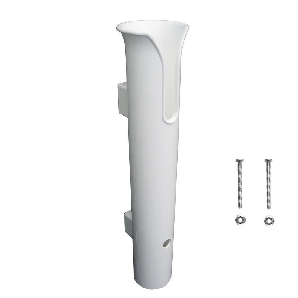 BigTron BigTron Fishing Rod Holder, Polyamide Plastic Boat Rod Holder Single Tubes Vertical Mounting for Yacht/Kayak/Wall