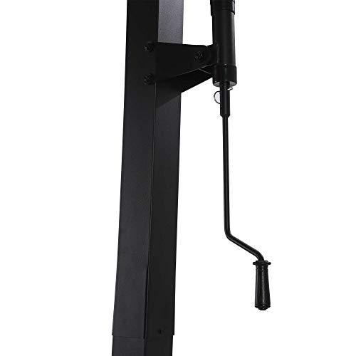 Lifetime Lifetime Crank Adjust In Ground Tempered Glass Basketball Hoop, 54\", Clear