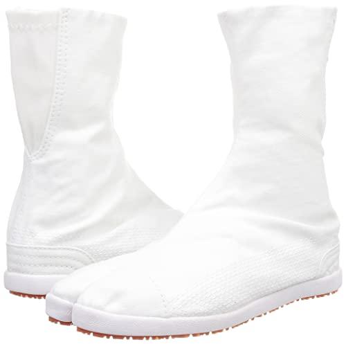 Marugo Japanese Training Saisou Fastener Tabi Shoes (White, 27 cm)