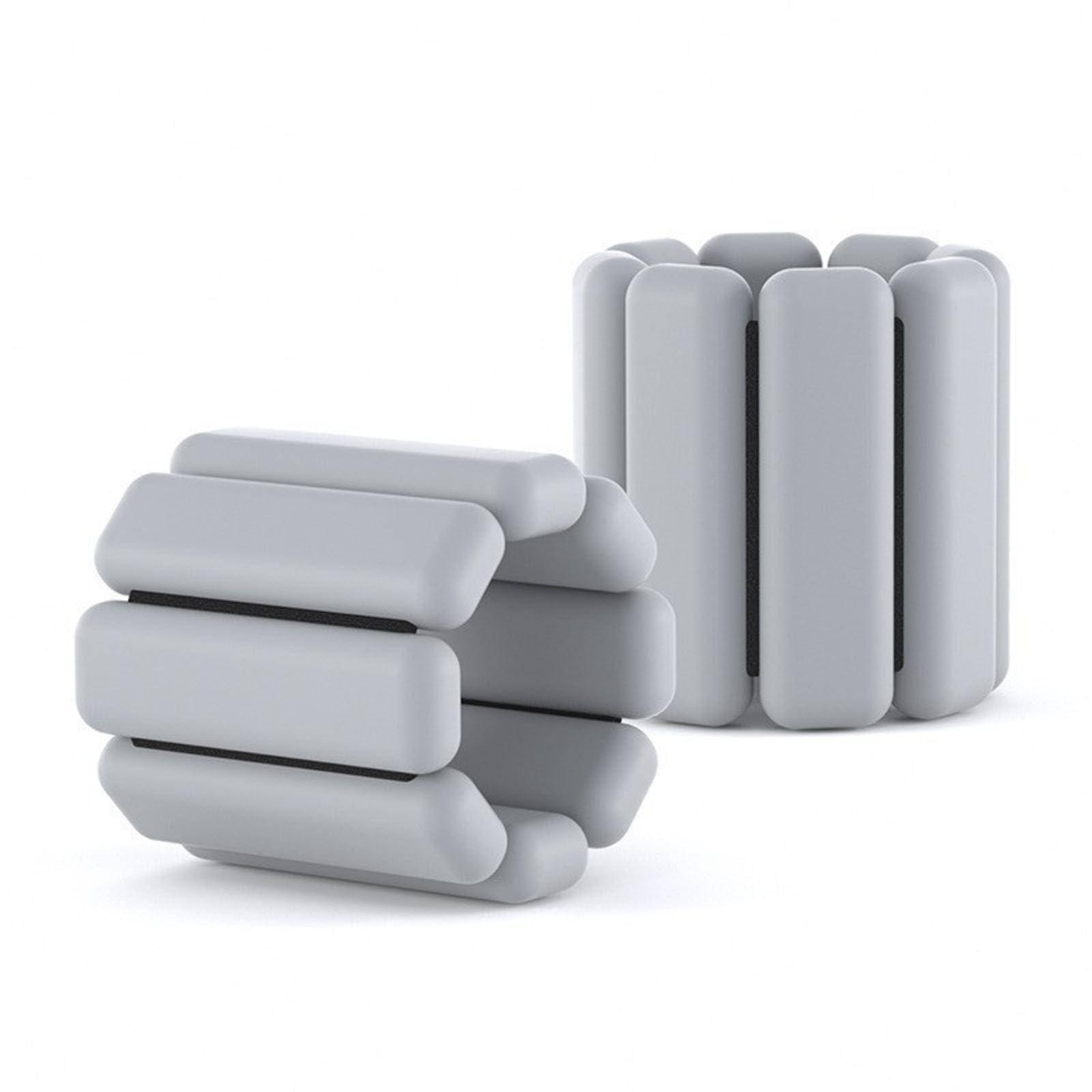 KOLAAZRE KOLAAZRE Silicone weight-bearing bracelet factory customized sports weighted bracelet running leg ring yoga fitness bracelet, 1KG, pink