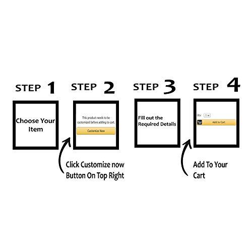 Just Customized Customized Tie Dye T-Shirt for Adults Personalize with Your Any Custom Text Gold